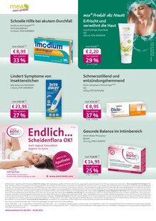 mea - meine apotheke Landshut Prospekt der aktuellen Woche, gültig von 01.06.2023 bis 30.06.2023 Aktueller mea - meine apotheke Landshut Prospekt "Unsere Juni-Angebote" mit 4 Seiten