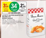 Le petit Quatre-quarts pur beurre x10 - Bonne Maman à 2,03 € dans le catalogue Intermarché Hyper