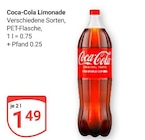 Limonade im Angebot bei GLOBUS in Jena Limonade Angebote von Coca-Cola bei GLOBUS Jena für 1,49 €