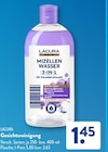 Gesichtsreinigung Mizellenwasser 3-in-1 von Lacura im aktuellen ALDI SÜD Prospekt für 1,45 €