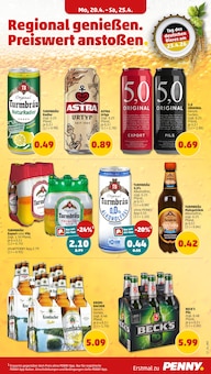 Bier im Penny Prospekt "Wer günstig will, muss Penny." mit 38 Seiten (Bremen)