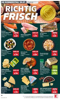 Lachs im Kaufland Prospekt "Hier bin ich richtig" mit 66 Seiten (Hildesheim)