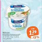 Aktuelles frischer Schmand Angebot bei tegut in Heidelberg ab 1,29 €