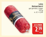 Aktuelle Wurst Angebote bei Marktkauf in Erlangen Aktuelles RindsmettWurst Angebot bei Marktkauf in Erlangen ab 2,19 €