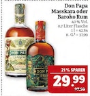 Masskara oder Baroko Rum Angebote von Don Papa bei Marktkauf Fürth für 29,99 €