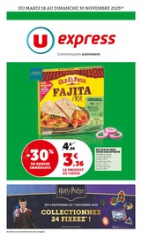 Prospectus Supermarchés U Express en cours à Bourgneuf-en-Retz et alentours, "U Express", 20 pages, 18/11/2025 - 30/11/2025 Catalogue Supermarchés U Express en cours à Bourgneuf-en-Retz et alentours, "U Express", 20 pages, 18/11/2025 - 30/11/2025
