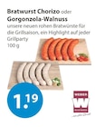 Bratwurst Chorizo im V-Markt Prospekt Bratwurst Chorizo von Weber im aktuellen V-Markt Prospekt für 1,19 €