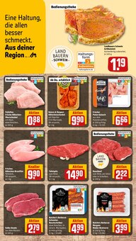 Rindfleisch im aktuellen REWE Prospekt (Mannheim) Rindfleisch im REWE Prospekt "Dein Markt" mit 30 Seiten (Mannheim)