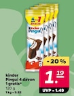 Pingui 4 davon 1 gratis von Kinder im aktuellen Netto mit dem Scottie Prospekt