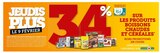 Super U - 34% SUR LES PRODUITS BOISSONS CHAUDES ET CÉRÉALES : offre du catalogue Promo 34% SUR LES PRODUITS BOISSONS CHAUDES ET CÉRÉALES à dans le catalogue Super U ""