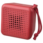 Bluetooth®-Lautsprecher, tragbar wasserdicht rot Angebote von VAPPEBY bei IKEA Friedrichshafen für 12,00 €