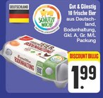 Aktuelles 10 frische Eier Angebot bei EDEKA in Chemnitz ab 1,99 €