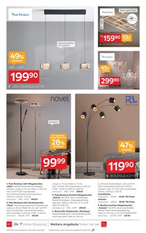LED-Lampe im aktuellen XXXLutz Prospekt (Köln) LED-Lampe im XXXLutz Prospekt "Weihnachtswelten" mit 26 Seiten (Köln)