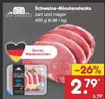 Schweine-Minutensteaks Angebote von GUT PONHOLZ bei Netto Marken-Discount Neumünster für 2,79 €