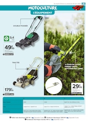 Tondeuse À Gazon Électrique Angebote im Prospekt "PROFITER ENFIN DE SON JARDIN : PLANTATIONS" von Carrefour Market auf Seite 25