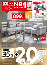 XXXLutz Möbelhäuser Tafel im Prospekt 