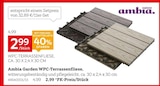 WPC-Terrassenfliese im Angebot bei XXXLutz Möbelhäuser in Bocholt WPC-Terrassenfliese Angebote von Ambia Garden bei XXXLutz Möbelhäuser Bocholt für 2,99 €