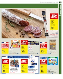 Prix et réduction Bâtonnets De Surimi dans le prospectus Carrefour en cours Offre Bâtonnets De Surimi dans le catalogue Carrefour du moment à la page 25