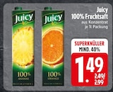 100% Ananas im Angebot bei EDEKA in Augsburg 100% Ananas Angebote von Juicy bei EDEKA Augsburg für 1,49 €