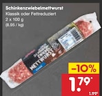 Schinkenzwiebelmettwurst bei Netto Marken-Discount im Sohland Prospekt für 1,79 €