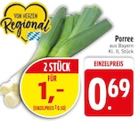 Porree von  im aktuellen EDEKA Prospekt für 0,69 €