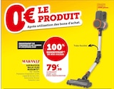 Aspirateur Balai Flex - MARANTZ en promo à 79,99 € chez Hyper U Aspirateur Balai Flex - MARANTZ dans le catalogue Hyper U