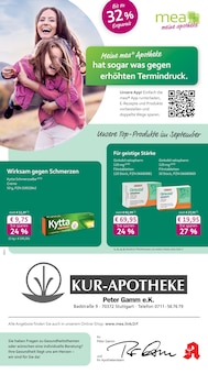 Aktueller mea - meine apotheke Prospekt "Unsere September-Angebote" für Stuttgart Aktueller mea - meine apotheke Prospekt für Stuttgart mit Seiten