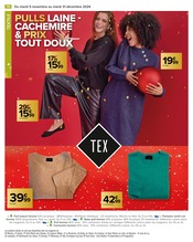 Pantalon Femme Angebote im Prospekt "JOYEUX NOËL & MEILLEURS PRIX" von Carrefour auf Seite 72