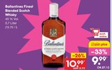Finest Blended Scotch Whisky Angebote von Ballantines bei Netto Marken-Discount Göttingen für 9,99 €