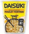 Nouilles Instantanees Poulet Teriyaki - Daisuki dans le catalogue Super U