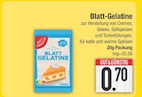 Backzutaten im EDEKA Prospekt Blatt-Gelatine von GUT&GÜNSTIG im aktuellen EDEKA Prospekt für 0,70 €