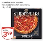 Pizza Suprema im Angebot bei GLOBUS in Trier Pizza Suprema Angebote von Dr. Oetker bei GLOBUS Trier für 3,99 €
