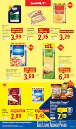 Prix et réduction Fromage râpé dans le prospectus Lidl en cours Offre Fromage râpé dans le catalogue Lidl du moment à la page 17