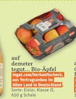 Aktuelles Bio-Äpfel Angebot bei tegut in Jena