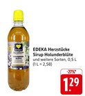 Herzstücke Sirup Holunderblüte im Angebot bei E center in Bruchsal Herzstücke Sirup Holunderblüte Angebote von EDEKA bei E center Bruchsal für 1,29 €