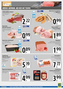 Fleisch im EDEKA Prospekt "Für den kleinen und großen Hunger." mit 4 Seiten (München)