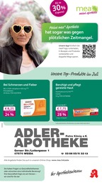 Aktueller mea - meine apotheke Apotheken Prospekt für Weida: Unsere Juli-Angebote mit 4} Seiten, 01.07.2025 - 31.07.2025