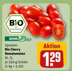 Bio Cherry Romatomaten Angebote von REWE Bio bei REWE Schwerte für 1,29 €