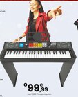 Clavier 49 touches avec support en bois | 8 ans dans le catalogue JouéClub