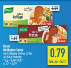 Soße zu Geflügel oder Soße zu Braten Angebote von Knorr bei diska Gera für 0,79 €