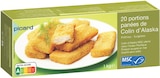 Picard Villeneuve-le-Roi - Promo 20 portions panées de colin d'Alaska MSC Promo 20 portions panées de colin d'Alaska MSC à 10,89 € dans le catalogue Picard à Villeneuve-le-Roi
