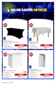 Gefrierschrank im aktuellen METRO Prospekt (Wuppertal) Gefrierschrank im METRO Prospekt "Wochenangebote SCO + Markets" mit 26 Seiten (Wuppertal)