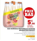 Eau Minérale Naturelle Gazeuse Aromatisée à Hyper U dans Teloché Eau Minérale Naturelle Gazeuse Aromatisée à Hyper U dans Teloché