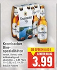 Bierspezialitäten Angebote von Krombacher bei E center Falkensee für 3,99 €