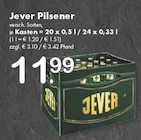 Aktuelle Jever Angebote bei TOP Getränke in Mönchengladbach Aktuelles Pilsener Angebot bei TOP Getränke in Mönchengladbach ab 11,99 €