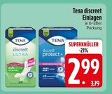 discreet Ultra von Tena im aktuellen EDEKA Prospekt für 2,99 €