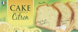 Cake aux écorces de citron en promo chez Lidl Cake aux écorces de citron dans le catalogue Lidl