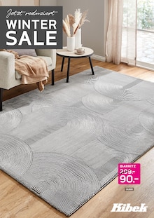 Teppich im Kibek Prospekt "WINTER SALE" mit 21 Seiten (Duisburg)