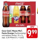 EDEKA Erbach - Coca-Cola Angebot im Prospekt Coca-Cola bei EDEKA im Erbach Prospekt für 9,99 €