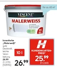 Aktuelles Innenfarbe Malerweiß Angebot bei Hellweg in Siegen (Universitätsstadt) ab 25,99 €
